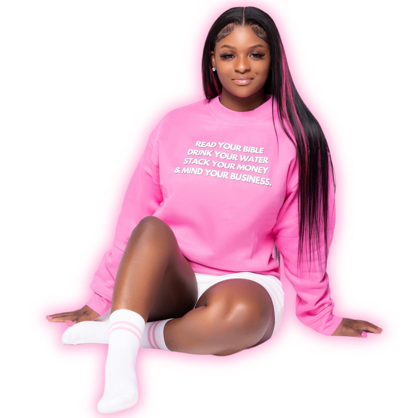 Read Your Bible Pink Sweatshirt