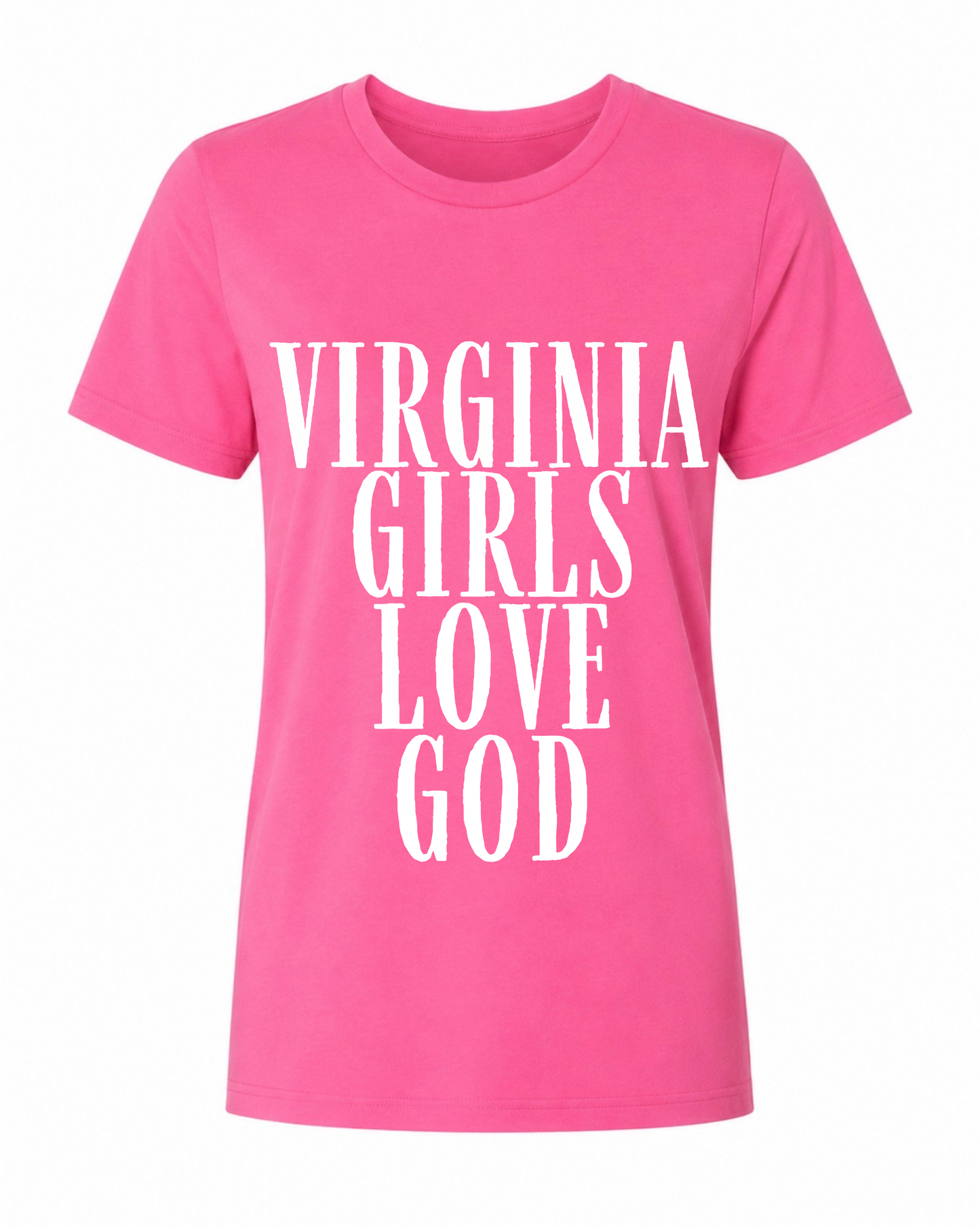 Virginia Girls Love God Tee
