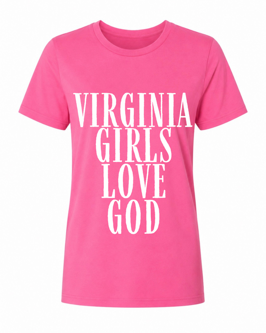 Virginia Girls Love Jesus Tee