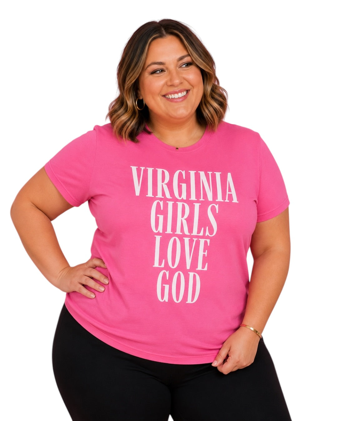 Virginia Girls Love God Tee