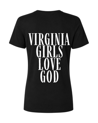 Virginia Girls Love God Tee