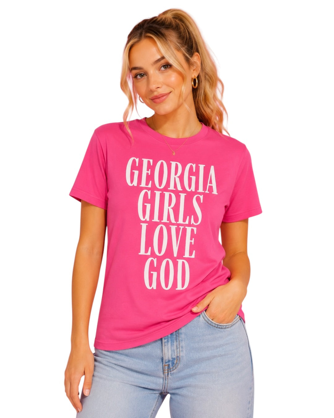 Georgia Girls Love God Tee