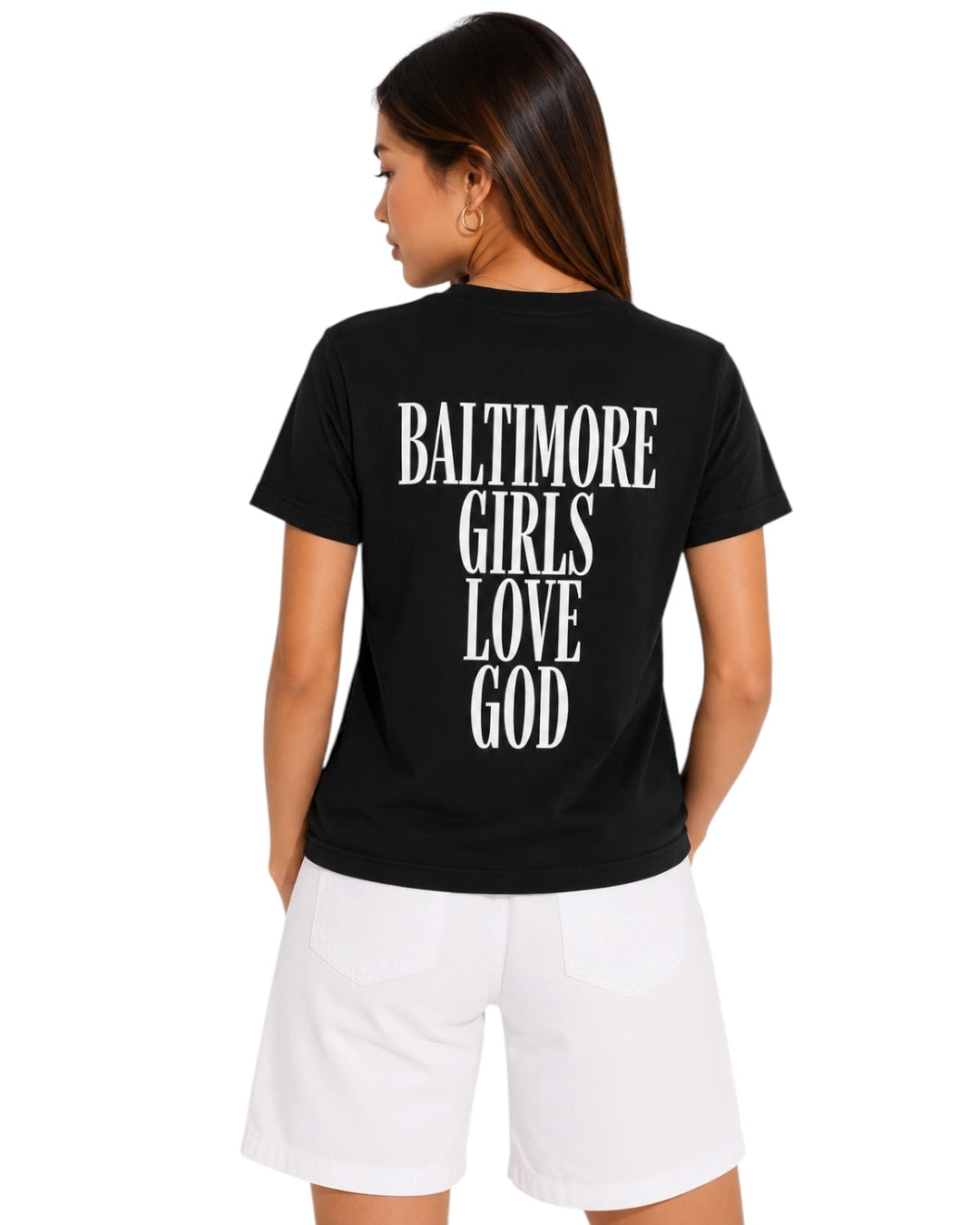 Baltimore Girls Love God Tee