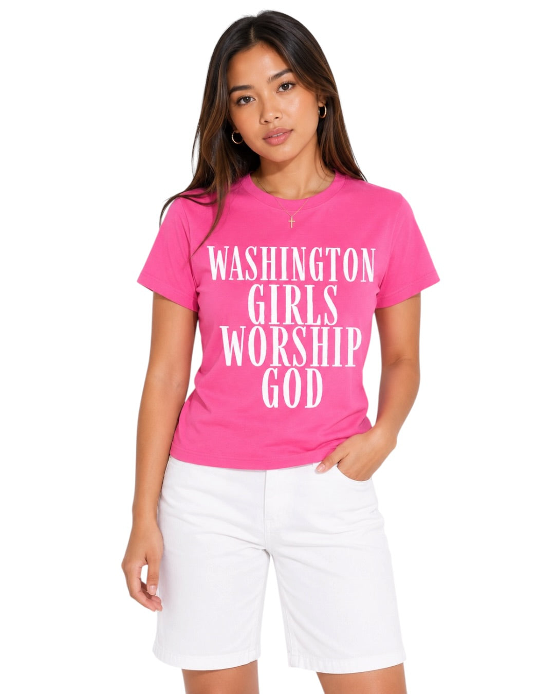 Washington Girls Worship God Tee