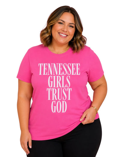 Tennessee Girls Trust God Tee