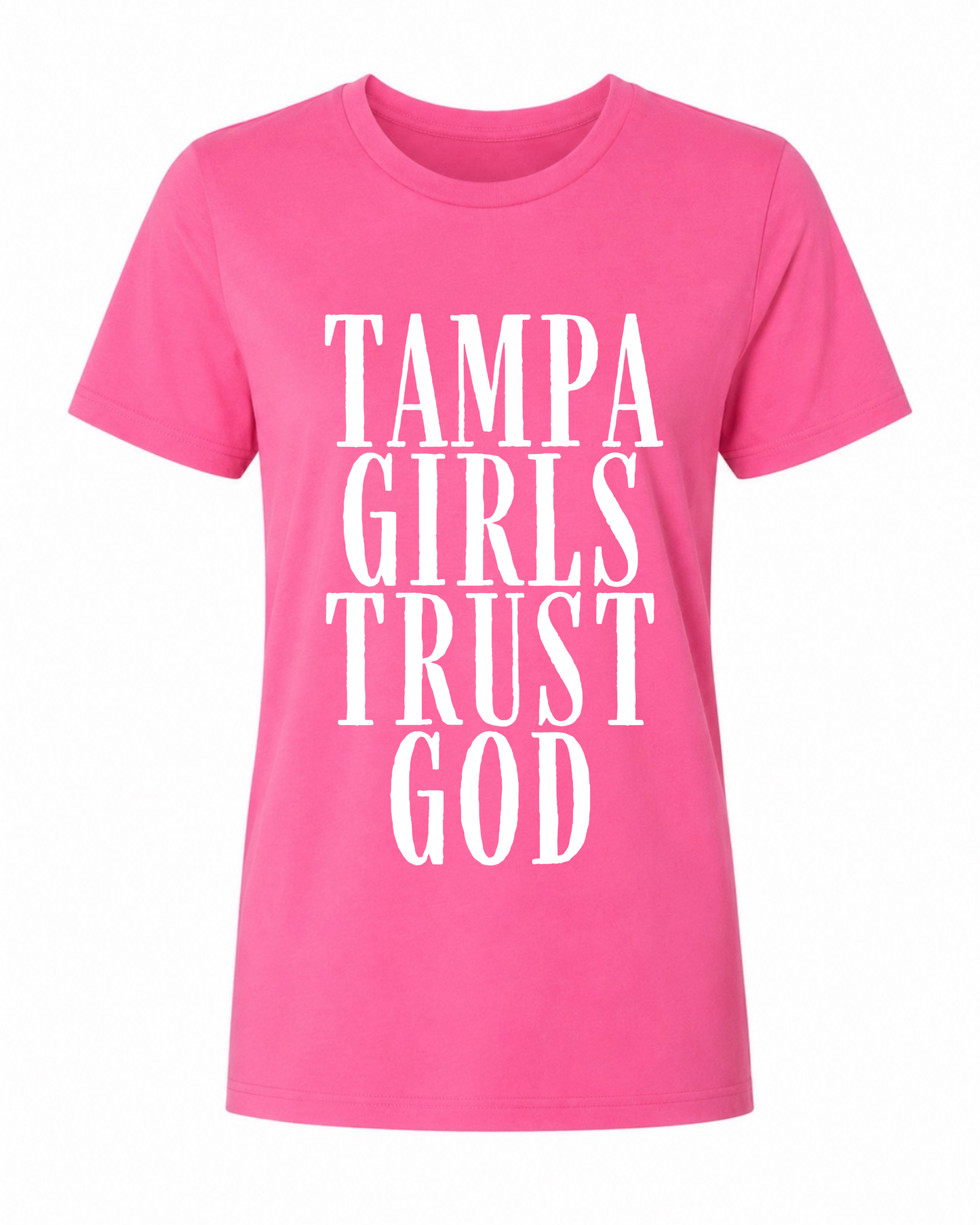 Tampa Girls Trust God Tee