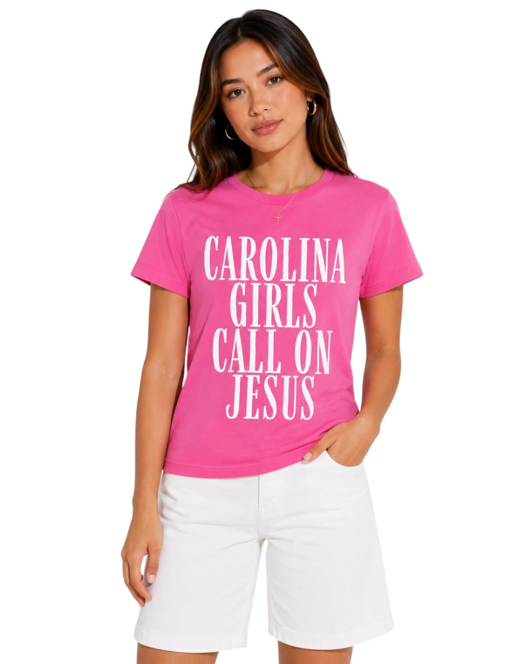 Carolina Girls Call on Jesus Tee