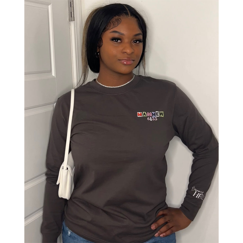 Matthew 6:33 Gray T-Shirt