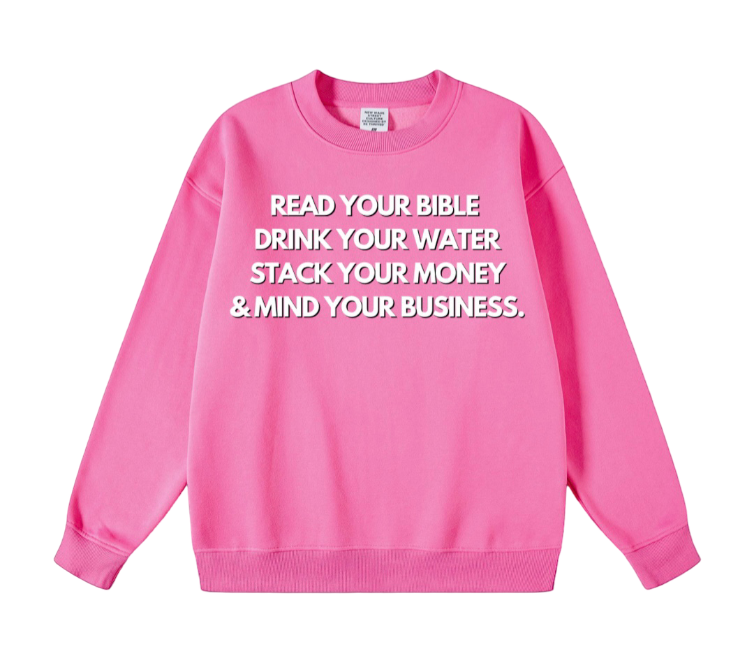 Read Your Bible Pink Sweatshirt