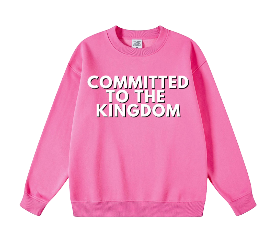 Committed Pink Sweatshirt