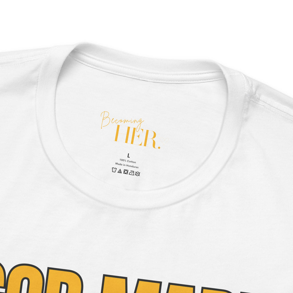 God Made Jesus Saved T-Shirt | Banana Yellow