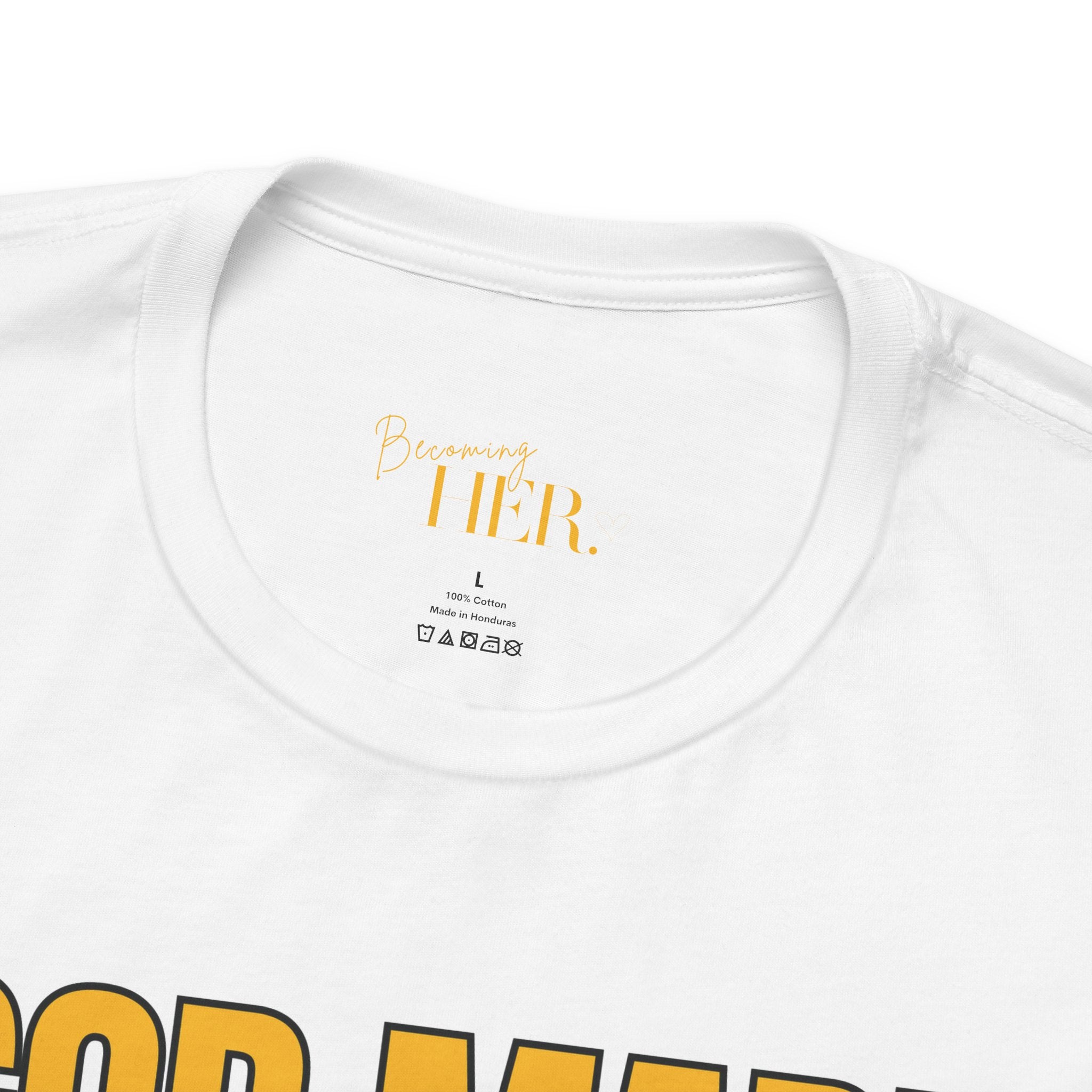 God Made Jesus Saved T-Shirt | Banana Yellow