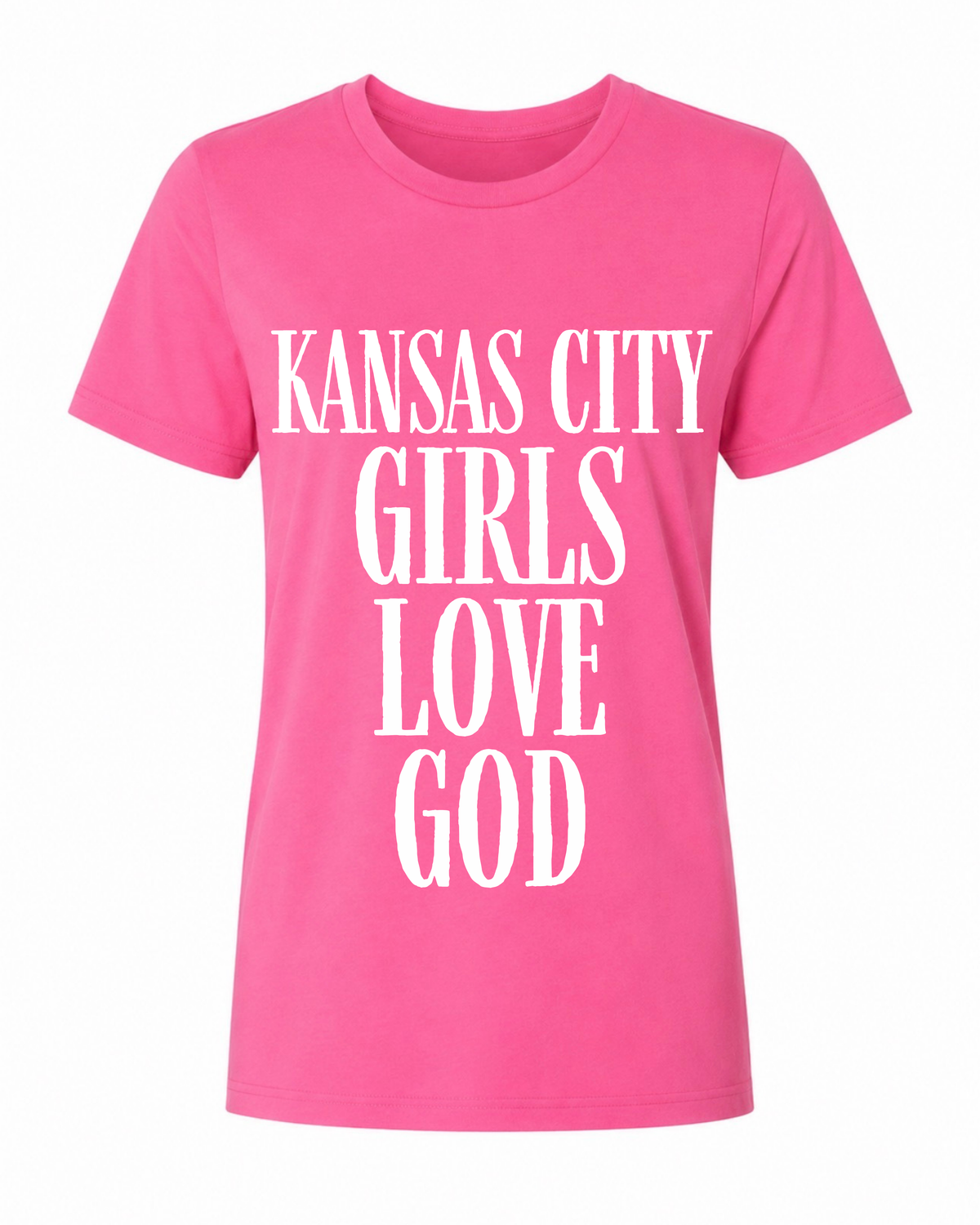 Kansas City Girls Love God Tee