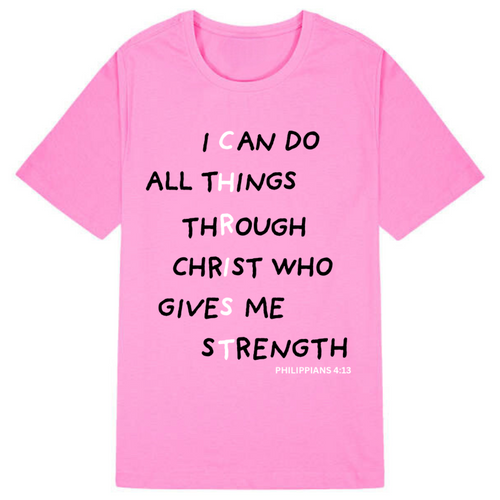 Christ | Pink T-Shirt