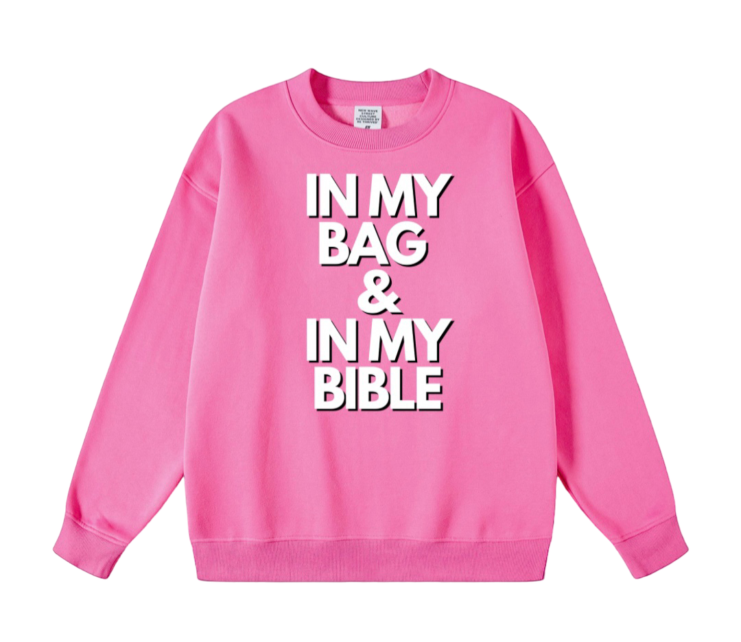 In My Bag Pink Sweatshirt