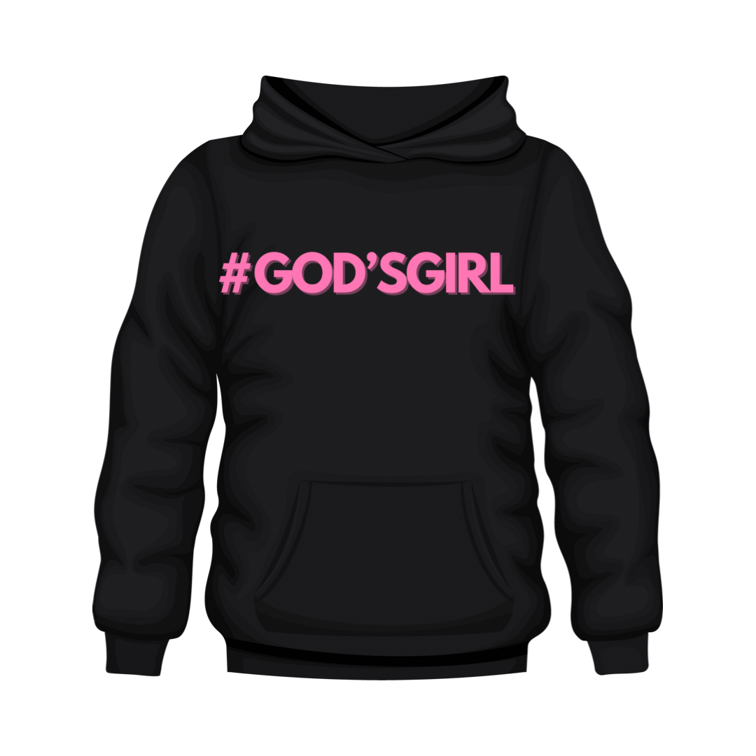 God’s Girl Black Hoodie