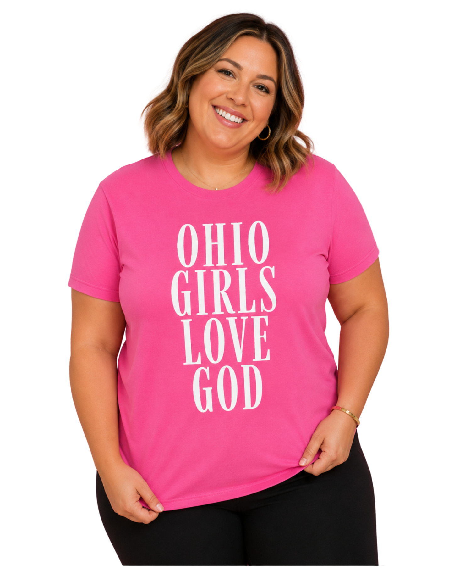 Ohio Girls Love God Tee