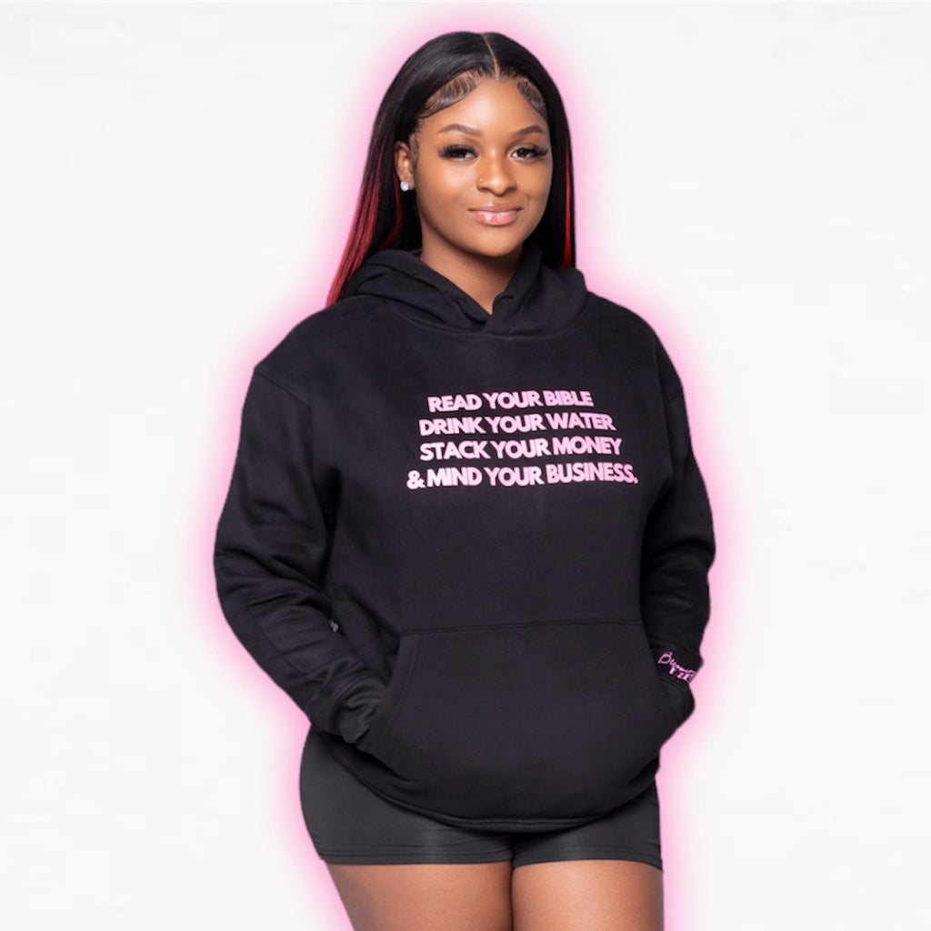 Read Your Bible Black Hoodie