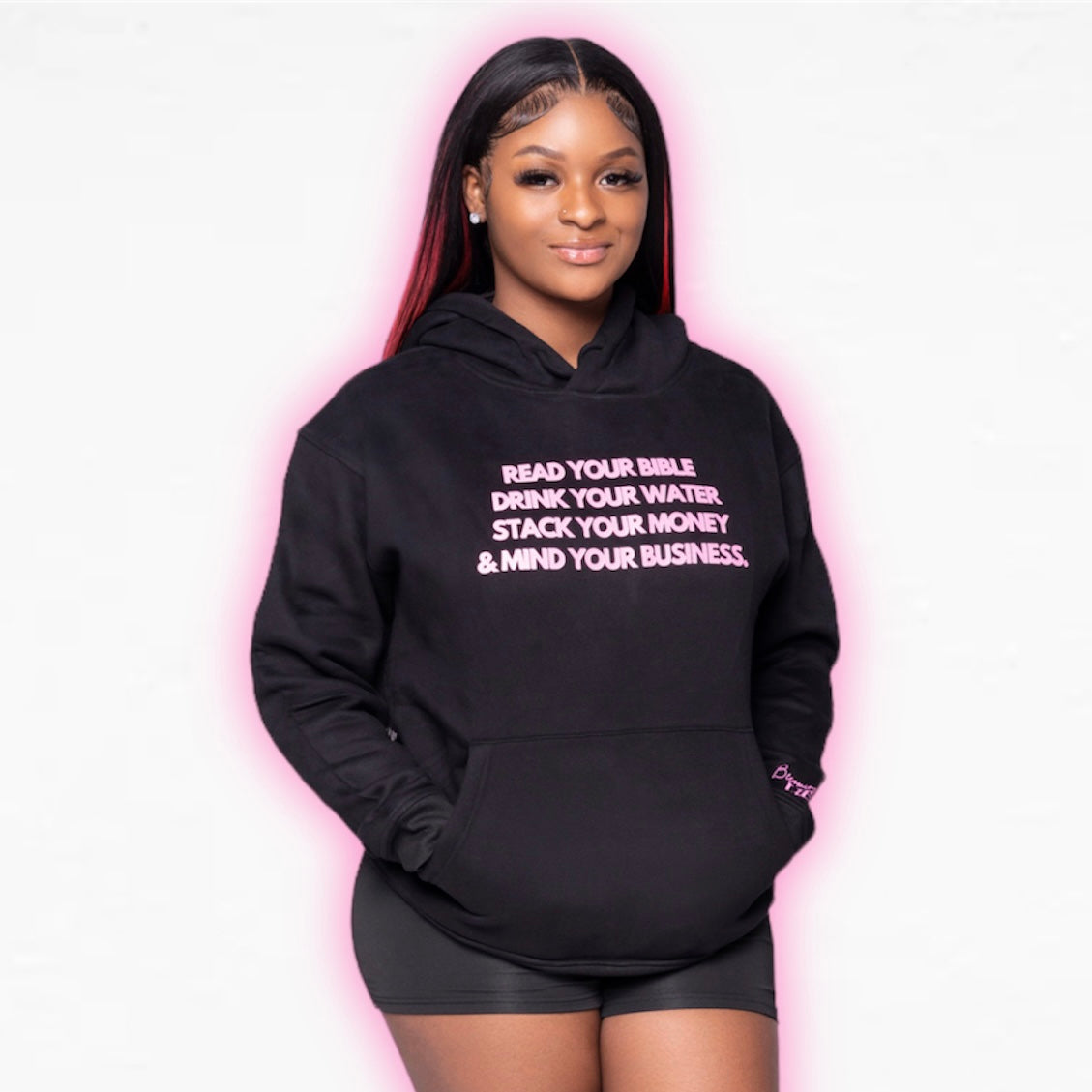 Read Your Bible Black Hoodie