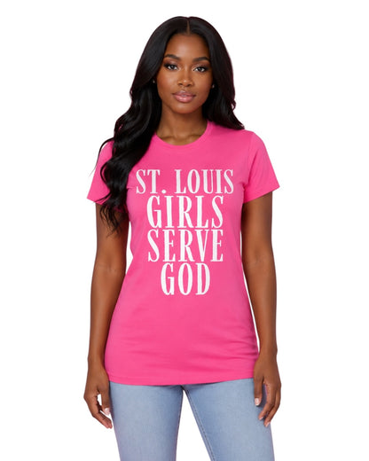 St. Louis Girls Serve God Tee