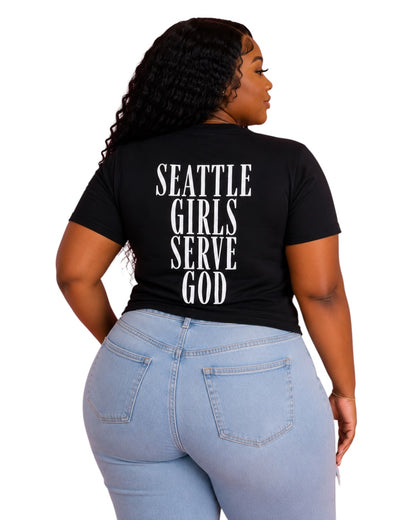 Seattle Girls Serve God Tee