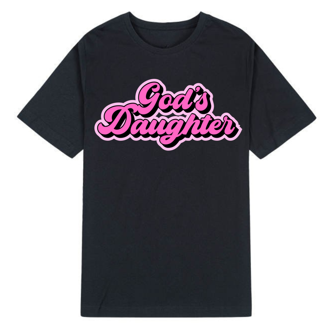 God’s Daughter | Black T-Shirt