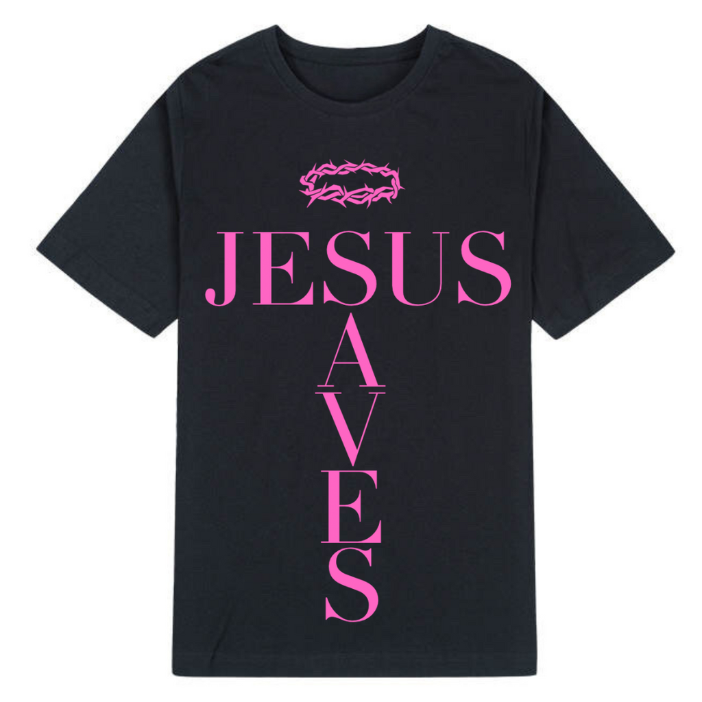 Jesus Saves Cross Tee